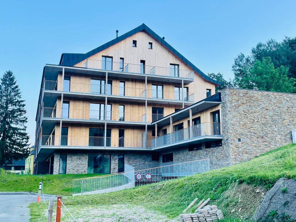 Family 2 Bedroom Ski&Bike Apartment With Terrase ยันสแก ลาสเนีย ภายนอก รูปภาพ