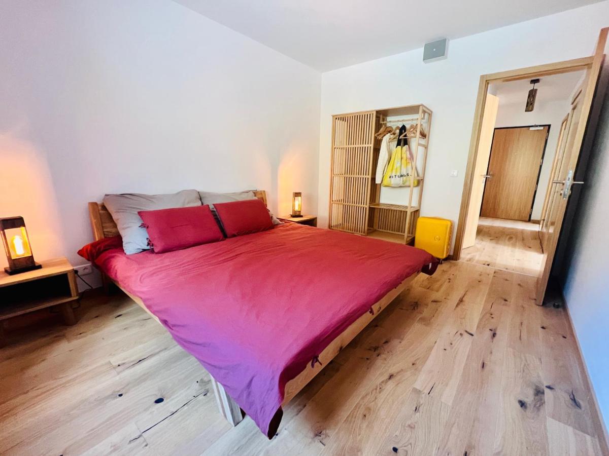 Family 2 Bedroom Ski&Bike Apartment With Terrase ยันสแก ลาสเนีย ภายนอก รูปภาพ
